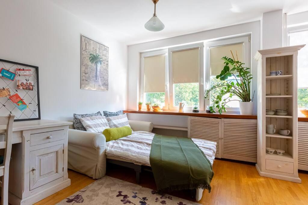 Cozy, Bright, Comfy Studio Next To The Old Town. Apartment วอร์ซอ ภายนอก รูปภาพ